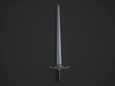 Sword 2 Low-poly 3D model