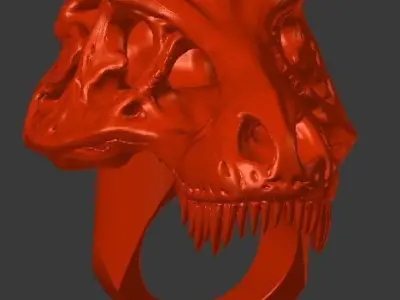 Rex Ring Remix Free 3D print model