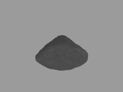 Ash Pile 3D model