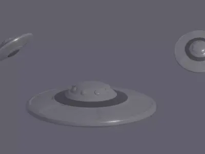 UFO Flying Disc 3D model