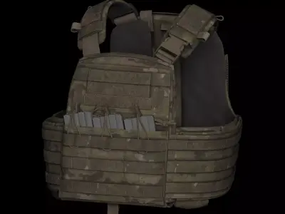 Crye CPC and NCPC Low-poly 3D model