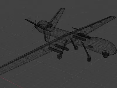Drone 3D model 5