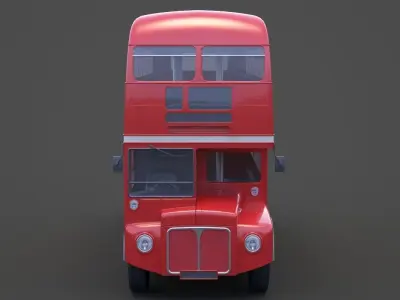 Double Decker Bus 3D model purchase