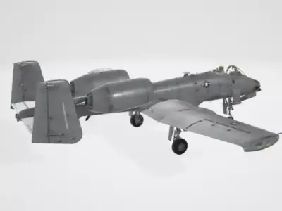 A 10 thunderbolt Free 3D model