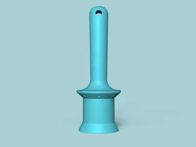 Hand Fishing Line Holder - Simple Handreel 3D print model