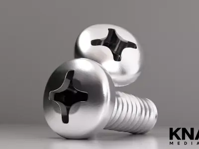 M3 Phillips Head Screw Premium PBR Industrial Kitbash Asset 3D model