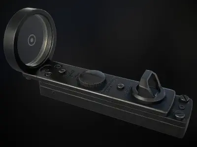 Nydar Model 47 Reflex Sight Low-poly 3D model