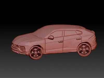  Sport Car Necklace Pendant Necklace Unisex Pendant  Gift  3D print model