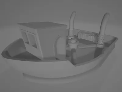 BALLOON POWERED HOVER CRAFT 3D print model