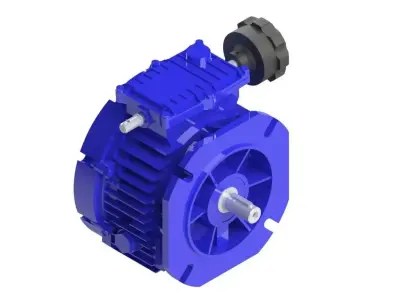 Motor-variator TXF10 3D model