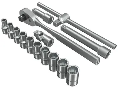 Socket Set 3D model
