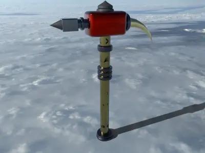 hammer sci fi 3D model