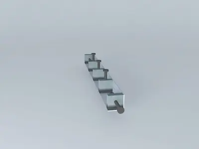 Laminating clamp 3D model