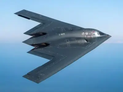 B2 bomber 3D print model