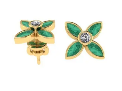 Earrings For Girls 3D print model