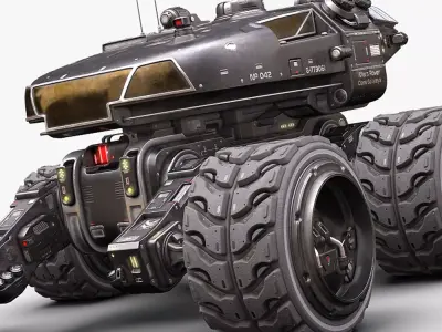 Mars Rover 3D model buy