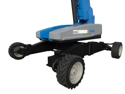  Genie SX180  Telescopic Boom Lift 3D model