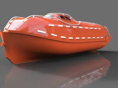 Lifeboat Norsafe 3D print model