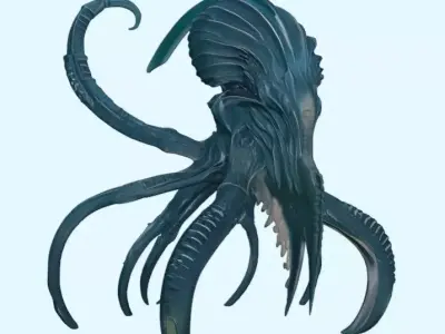 Deep Void Leviathan 3D print model