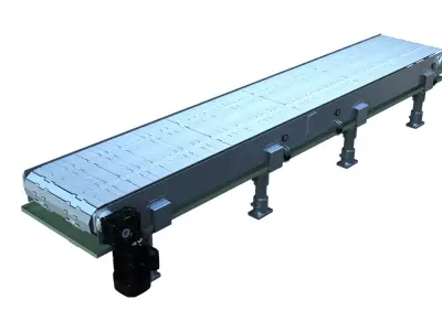 conveyor belt 3D model by fusionx