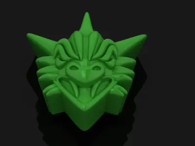 dragon figure Free 3D model