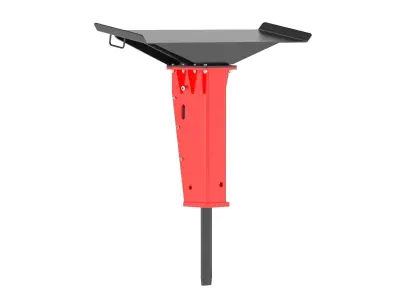 Skidpro Concrete Breaker Hydraulic Concrete Demolition Hammer 3D model