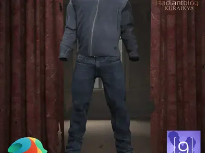 London Undercover for Genesis 9 3D model