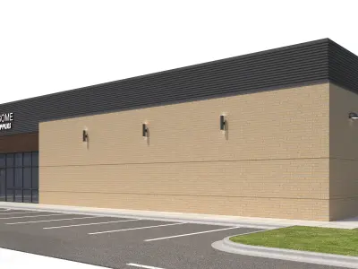 Retail-126 Retail Store A 3D model
