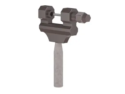 Garage Motorcycle Chain Breaker 3D model