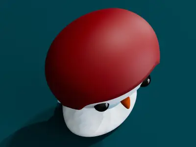 Cartoon Penguin 3D model purchase