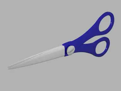 Scissor pair of scissors Free low-poly 3D model