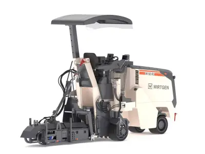 Wirtgen W60Ri Cold Milling Machines Compact Asphalt Recycler 3D model