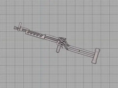 Kalishna-Crutch AK-Hurty7  3D model