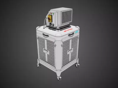 Air Cooler Conditioner  Low-poly 3D model