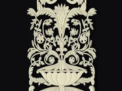 Decor for furniture 3D model 57