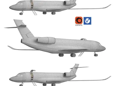 falcon6x 3D model