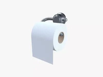 Toilet Paper Holder 3D model purchase
