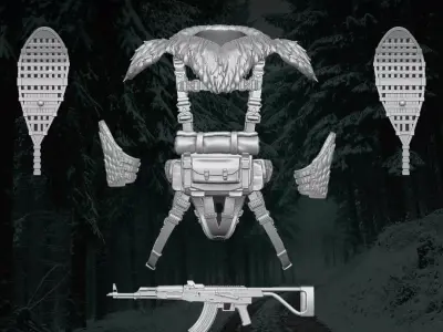 Serpent Kit for Action figures 3D print model