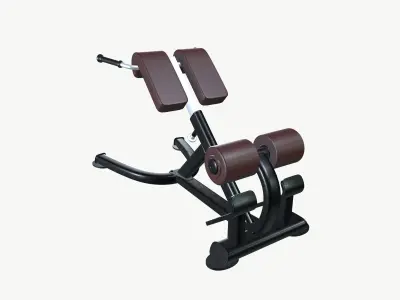 Roman chair 3D model