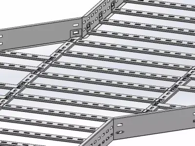 CABLE LADDER - Full CAD design 3D model