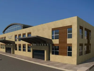 Public Center -2 3D model