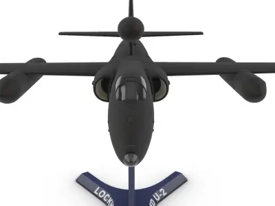 Lockheed U-2 3D print model