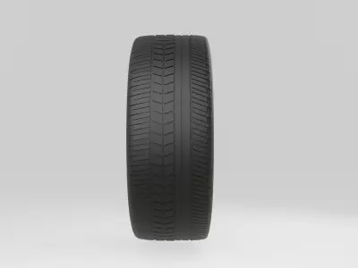Alfa Romeo SZ 1989 Wheel 3D Model 3D model