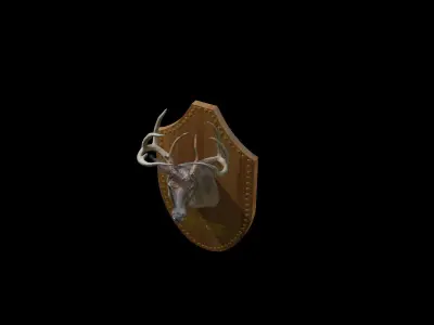 Deer Head Free 3D model
