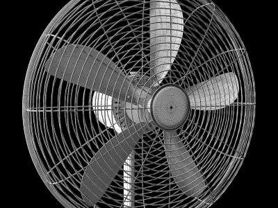 Fan Swan Retro 3D model