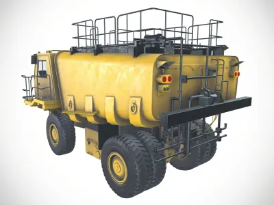 Water Tank Opencast Mines 3D model
