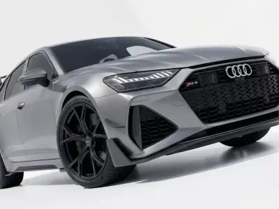 2025 Audi RS6 Avant GT Performance Sportback Low-poly 3D model