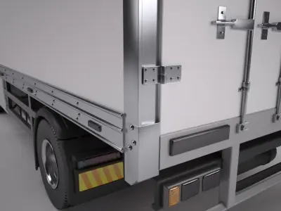 Box Van 3D model