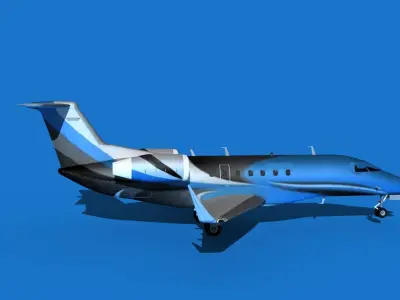 Embraer Praetor 600 V08 3D model