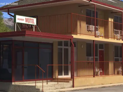 Goolgowi Highway Motel 3D model